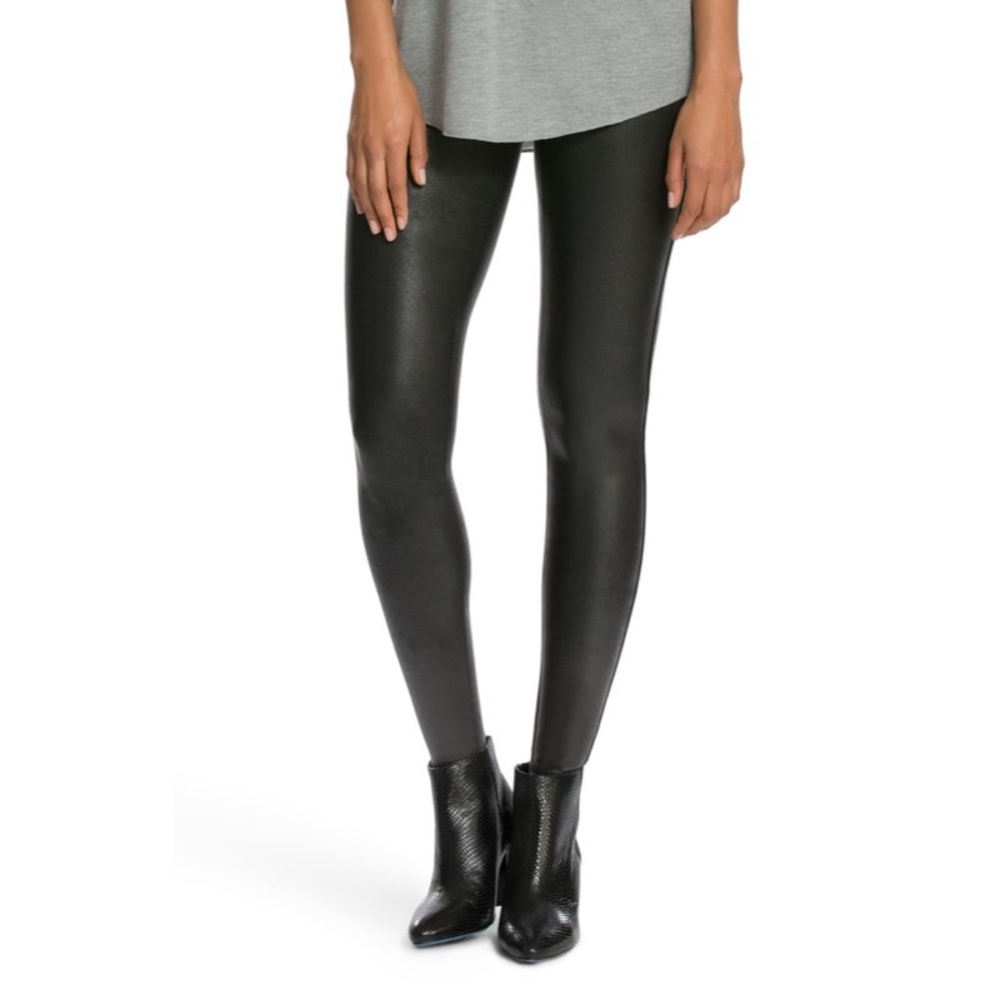 Spanx faux leather leggings